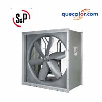 Extractor Axial De Pared Con Transmision Directa WXD 800-2-4P/L1/P, Marca:Soler&Palau, 208-230/460V, 2 HP,  4 Polos, Codigo: 5WXDE80024L1P